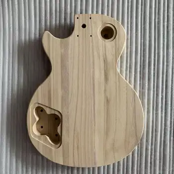 Недовършени ръчно изработени китара тяло свещник дърво електрическа китара тялото китара барел резервни части