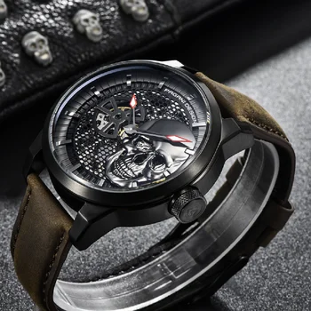 Нов PAGANI DESIGN Мъжки механични часовници Skeleton Tourbillon часовник за мъже марка луксозен ръчен часовник водоустойчив часовник човек