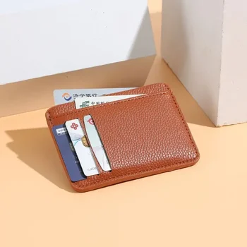 Новата мода и проста корейска версия на новата мъжка карта клип дамска чанта чанта чанта подарък компания избухна