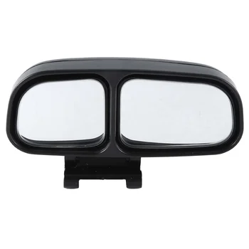  Огледало за сляпо петно за кола 360-градусово огледало за обратно виждане Огледало за паркиране на мъртва точка Универсален асистент за заден ход Черен