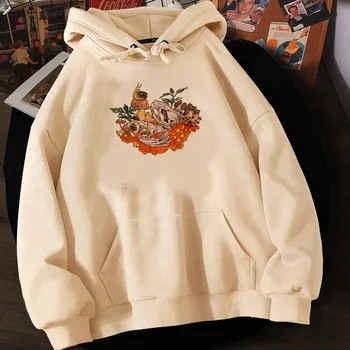 Охлюви качулки жени аниме 2023 японски Риза с качулка пуловер женски harajuku пуловер