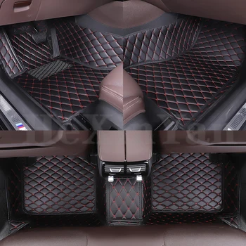 Персонализирана стелка за кола за Audi RS7 всички модел авто килим килим автомобили аксесоари Автомобилни стайлинг интериорни части