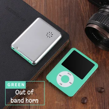 Портативен MP3 музикален плейър с екран E-книга Запис с висока разделителна способност Възпроизвеждане с променлива скорост Външен OTG сладък подарък Walkman