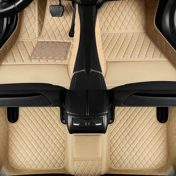 Поръчкови стелки за кола за BMW X3 F25 2011-2017 Години Изкуствена кожа килим интериор аксесоари за кола