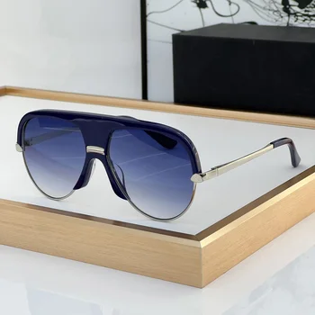 Продавайте слънчеви очила за жени Мъжки черен дизайнер на марката Летни парти слънчеви очила на бъдещето