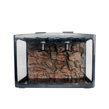 Пълно закалено стъкло Терариум Терариум Съборен резервоар за влечуги за влечуги и земноводни