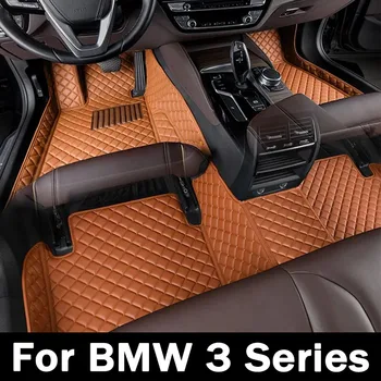 Стелки за кола за BMW Серия 3 GT Gran Turismo F34 2013 ~ 2018 Защитна подложка Мат Луксозен кожен килим килими комплект аксесоари за кола