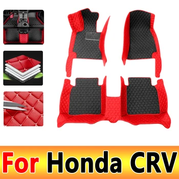 Стелки за кола за Honda CRV 2007 2008 2009 2010 2011 Персонализирани подложки за крака Автомобилни килими Cover интериорни аксесоари