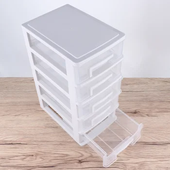 Съхранение чекмеджета чекмеджета организатор пластмасова кутия шкаф килер настолни контейнери тип Sundries държач бюро ясно стифиране стифиране