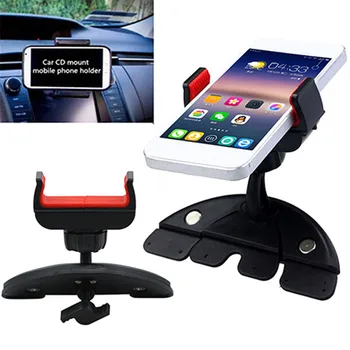 Универсален CD слот стойка за монтиране на автомобил за iPhone Smart Phone GPS за всеки държач за стойка за мобилен телефон