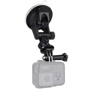 Универсален адаптер за вендуза за кола Държач за монтиране на предното стъкло Скоба за действие Аксесоари за камера за Gopro Hero 1 2 3 4