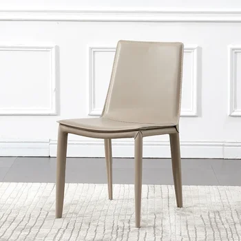 Уникални модерни столове за хранене Красив модерен бял стол за бюро Ергономичен луксозен хотел Sillas De Comedor