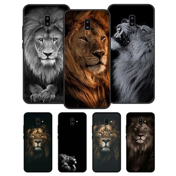 Lion Alpha мъжки калъф за телефон за Samsung A3 A5 2016 J3 J5 J7 2017 J8 A6 A8 J4 J6 Plus A9 2018 Cover Coque