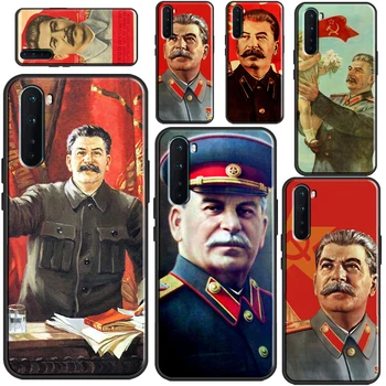 Лидерът на Съветския съюз Сталин случай за OnePlus 9 10 Pro Nord2 8T 9R Coque За OPPO Realme 8 Pro 8i C3 C21 GT Neo 2 Master