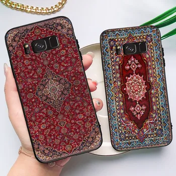 Персийски килим телефон случай за Samsung Забележка 8 9 10 20 про плюс Lite M 10 11 20 30 21 31 51 А 21 22 42 02 03